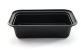 CP-838 24oz Rectangular Plastic Container w/ Lids Combo