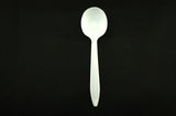 Dart SU6BW 5 7/8" Medium Weight White Plastic Soupspoon