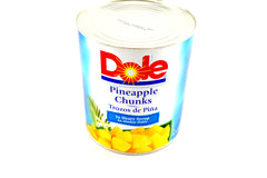 Dole Pineapple Chunks 6 x 108oz.