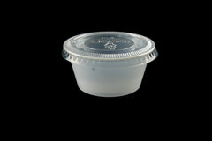 Dart Solo 200PC 2oz. Translucent Polystyrene Souffle / Portion Cup