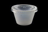 Dart Solo 400PC 4oz. Translucent Polystyrene Souffle / Portion Cup