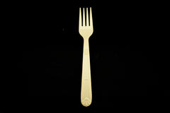 Heavy Weight Plastic Forks Honey