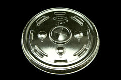 Dart L24C Plastic Lid w/ Straw Slot