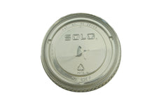 Eccocane L98MM (626TS) Clear Flat Straw Slot Lid for Plastic Cold Cups