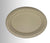 EP109 EccoCane 10" Oval No PFAS Added Natural Bagasse Blend Plate