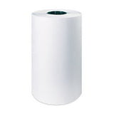 15" Butcher Paper Roll - White