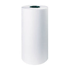 18" Butcher Paper Roll - White